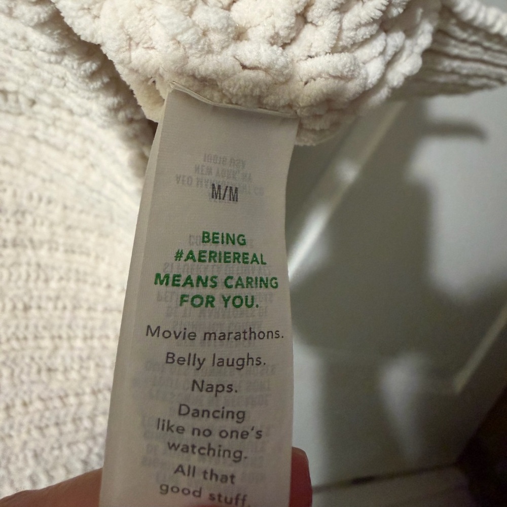 Aerie quarter zip cable knit sweater - Picture 5 of 6